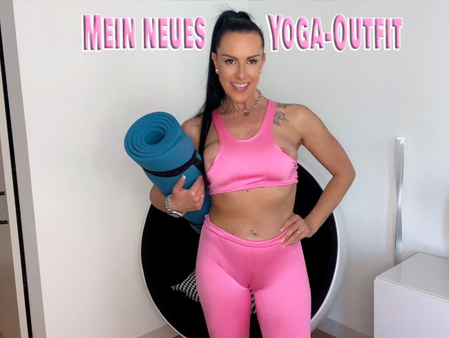 Mein neues Yoga-Outfit. Zu knapp?