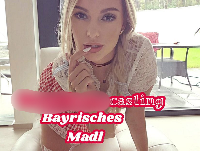 Casting OMG als Bayrisches Madl