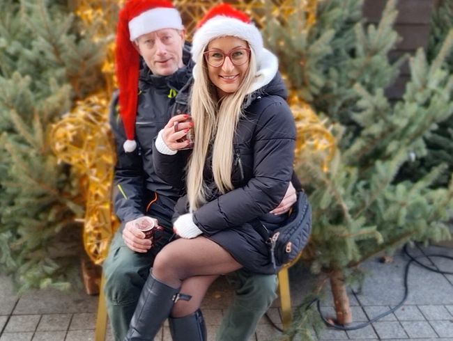 Studentin-Aneta Weihnachtsmarkt Typen abgeschleppt öffentlichem Parkhaus Kaufgirls.de